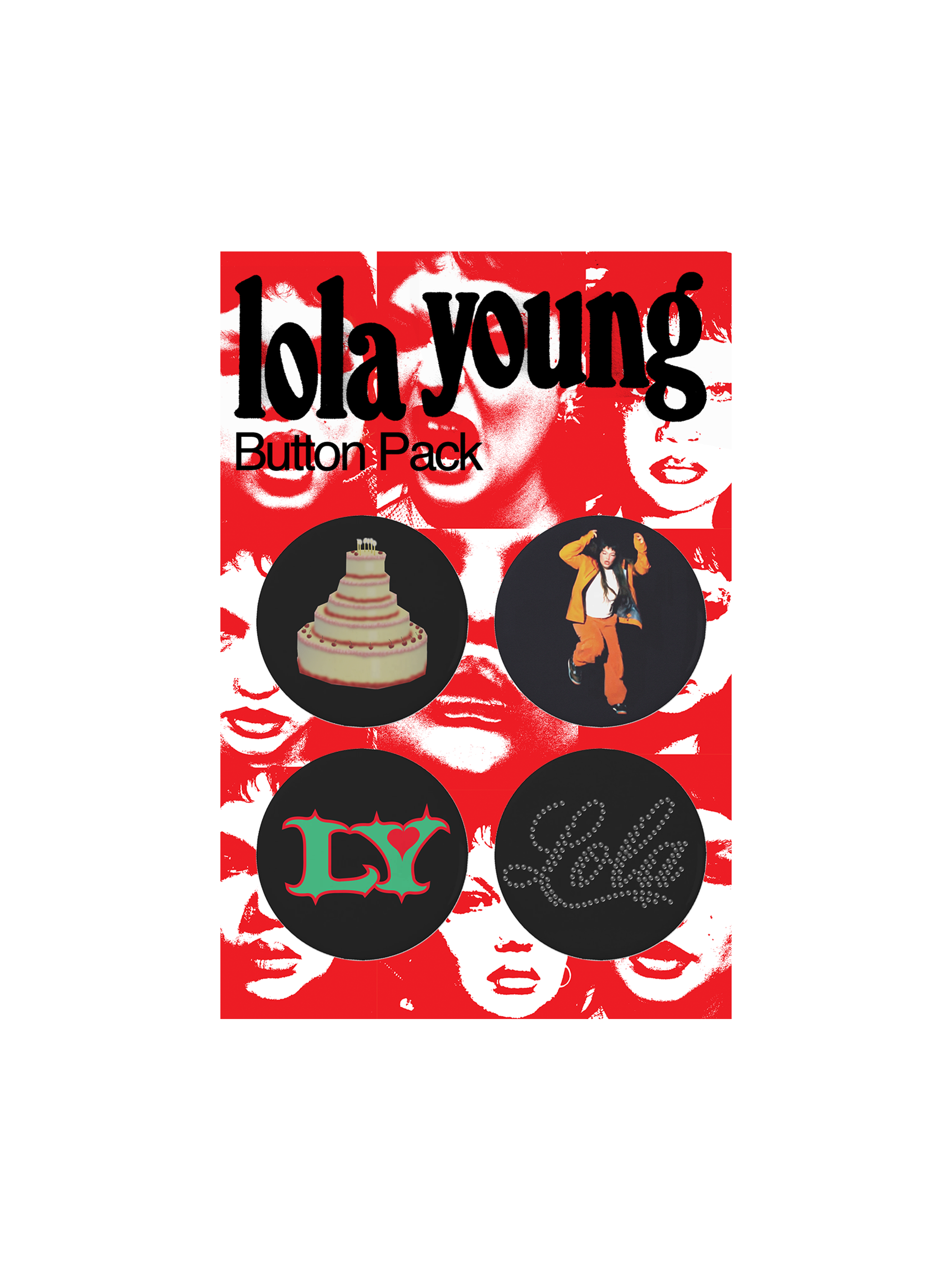 Exclusive Coachella Button Badge Set
