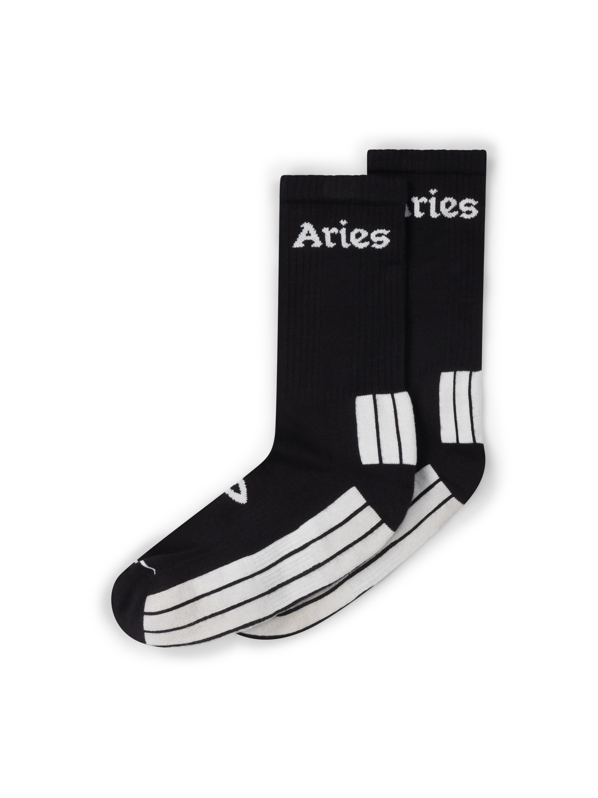 Aries x Lola Young Black Socks Left