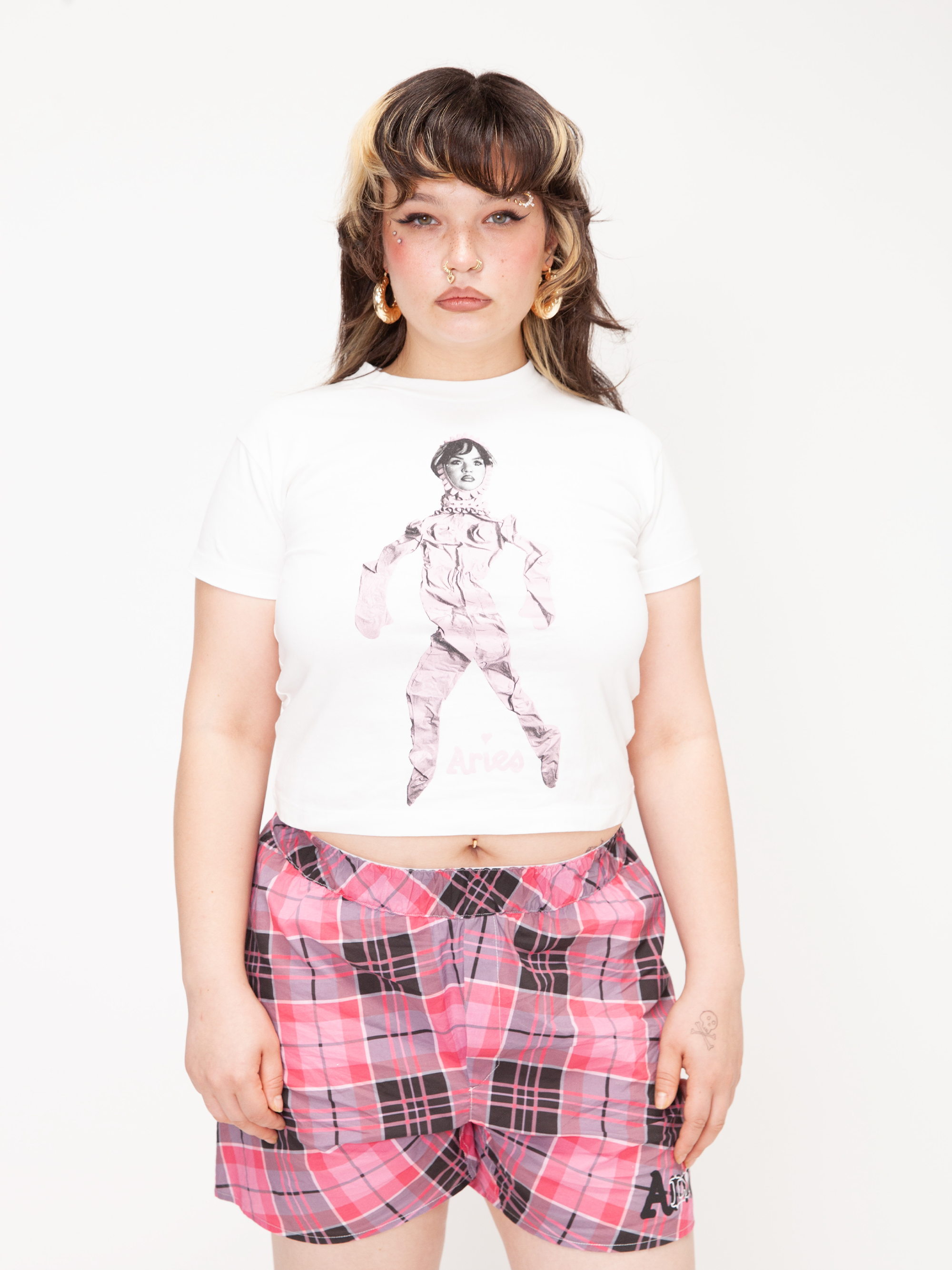 Aries x Lola Young Multicolour Boxer Shorts Lifestyle Front