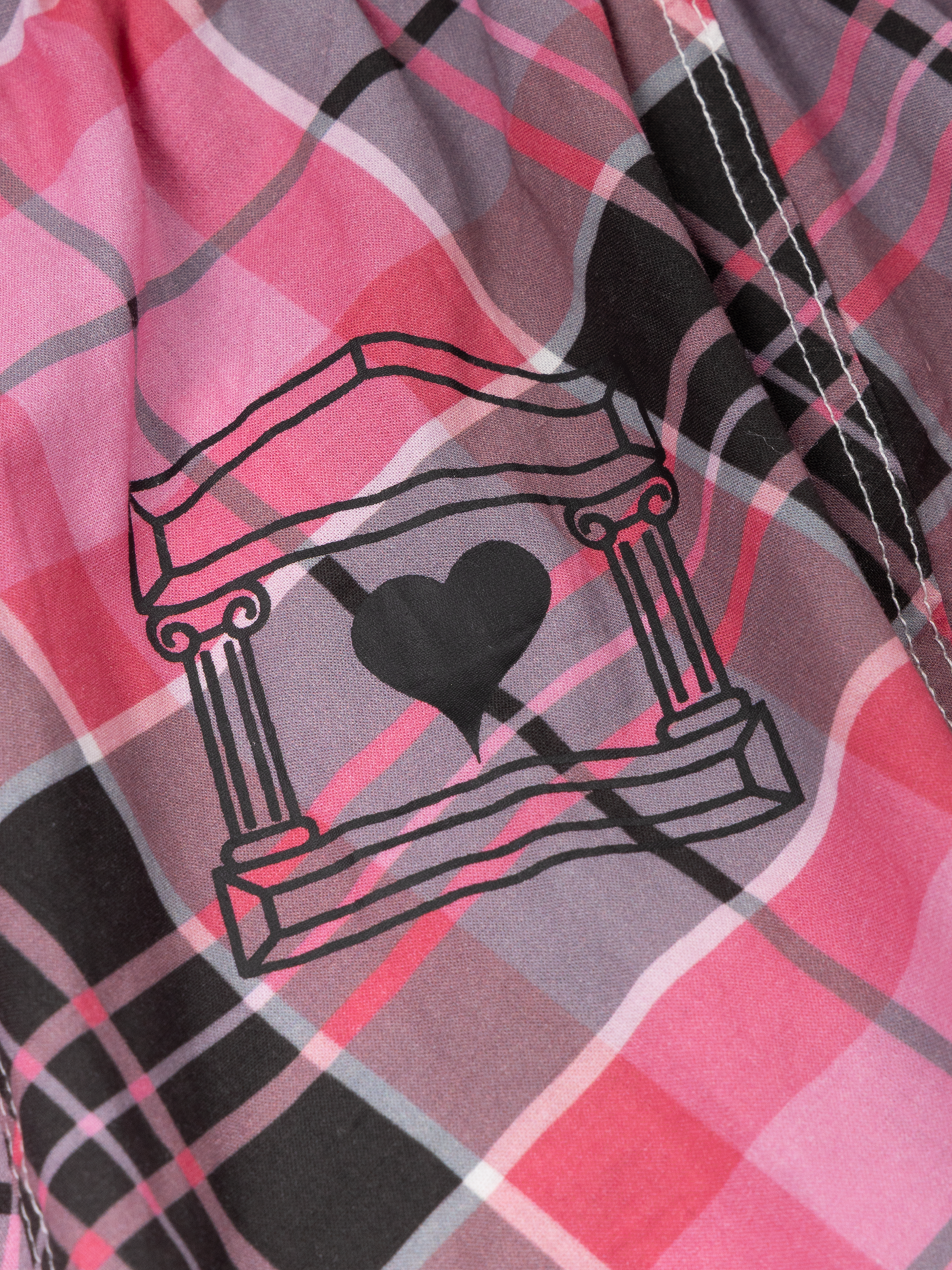 Aries x Lola Young Multicolour Boxer Shorts Back Detail