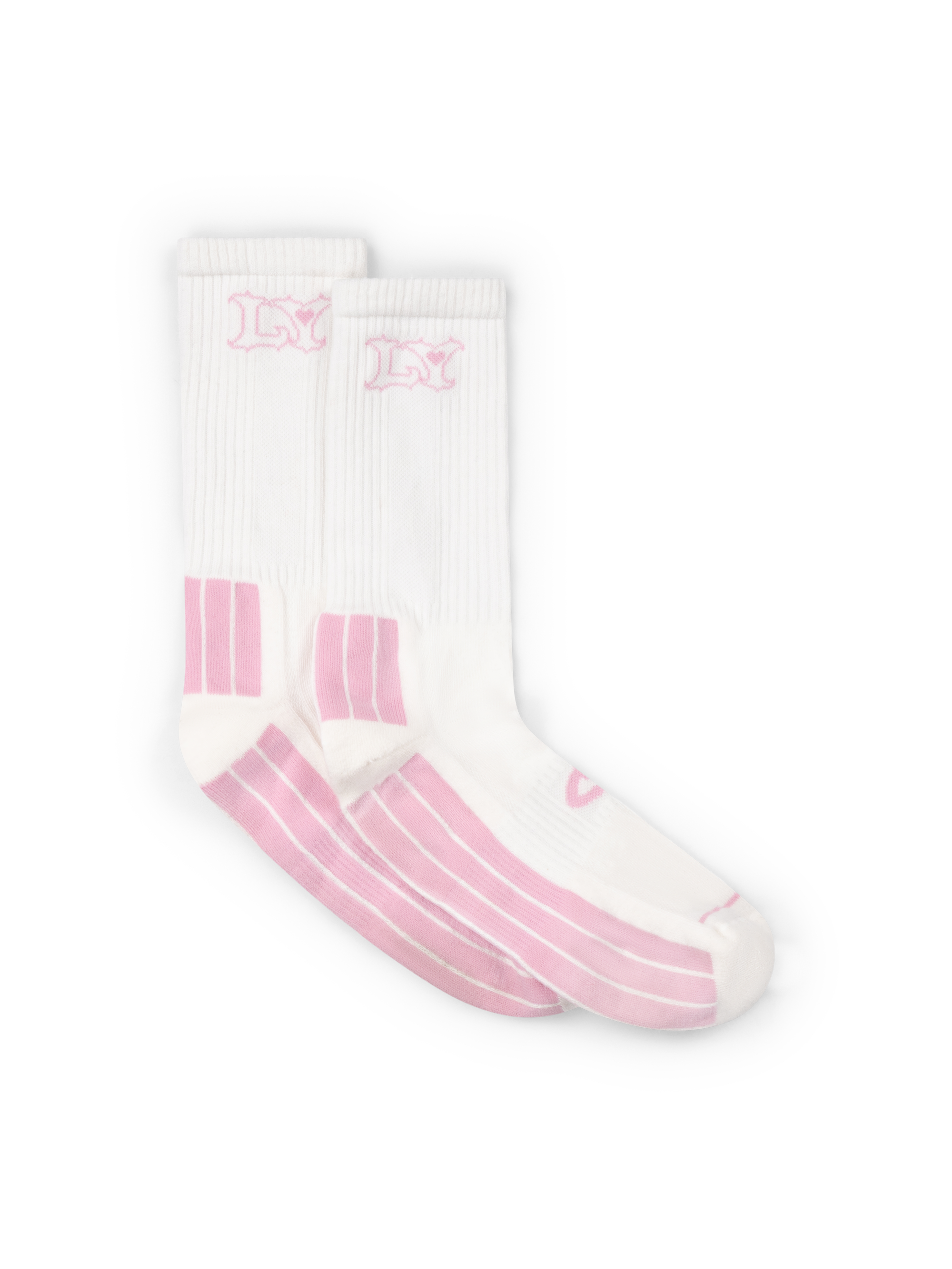 Aries x Lola Young White Socks Right