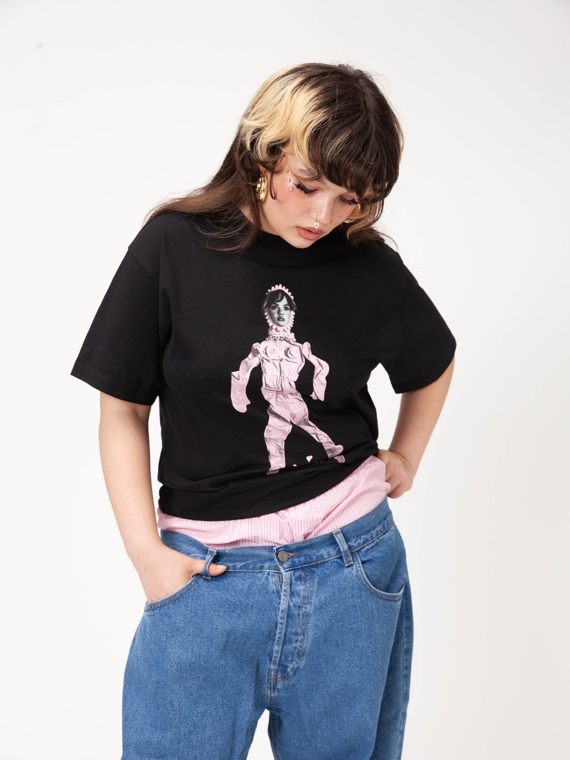 Aries x Lola Young Pink Boxer Shorts Lifestyle 1