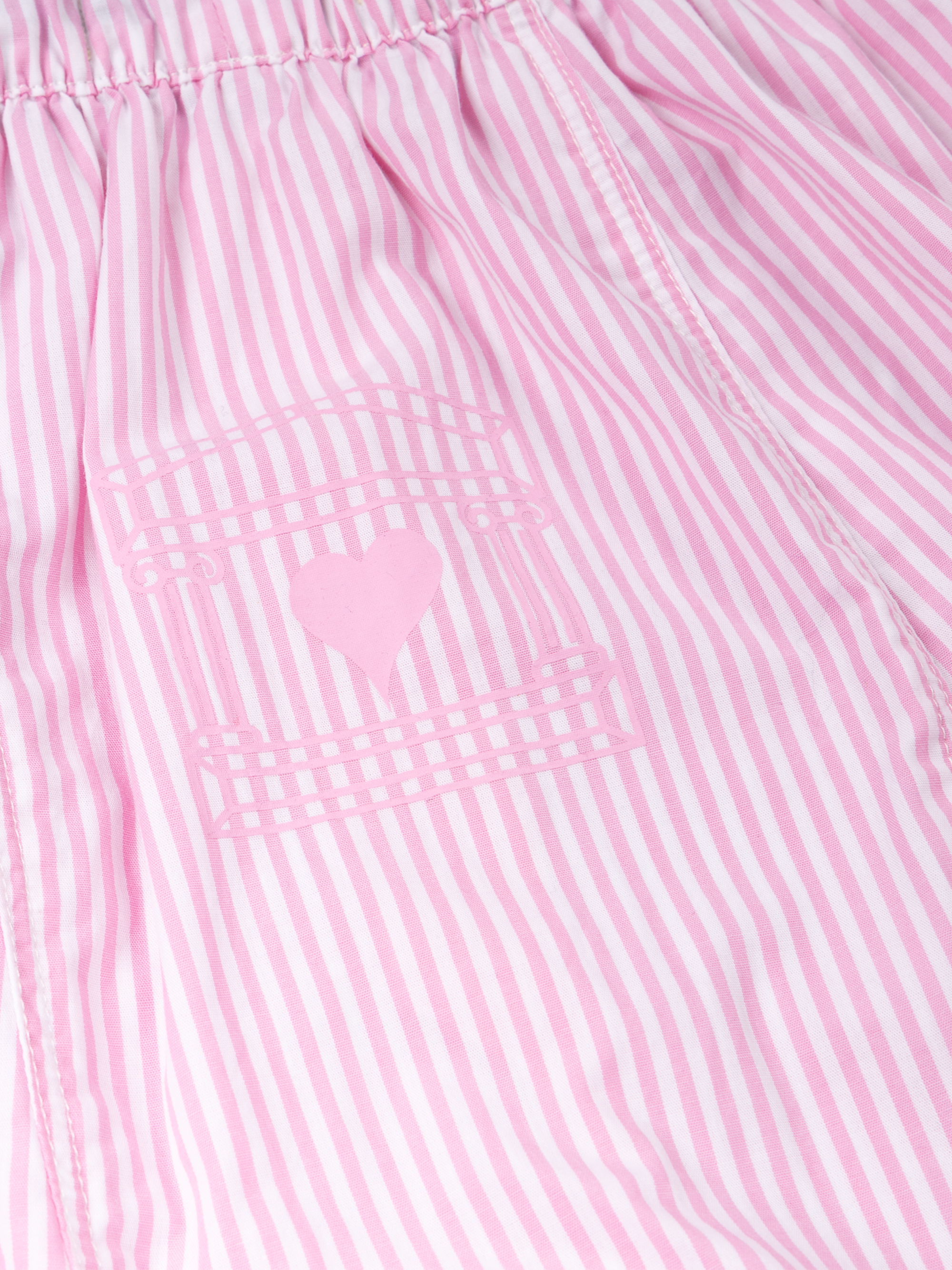 Aries x Lola Young Pink Boxer Shorts Back Detail