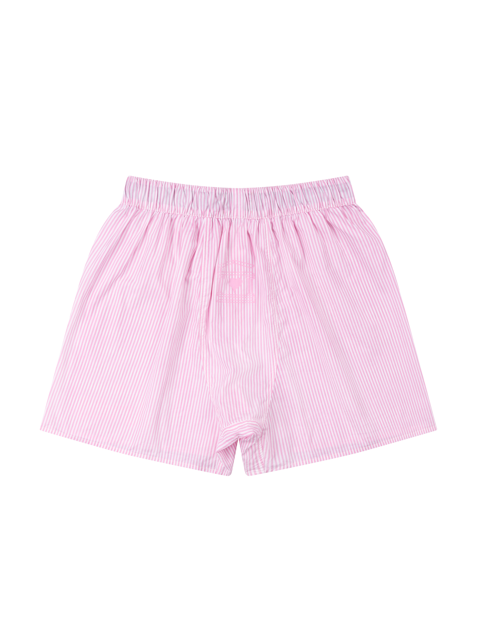 Aries x Lola Young Pink Boxer Shorts Back