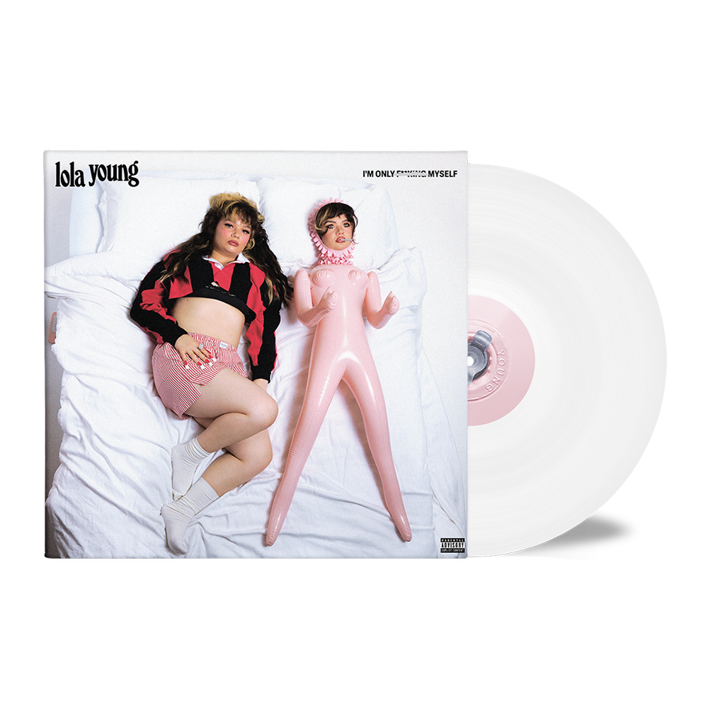 I’M ONLY F**KING MYSELF: SOLID WHITE LP [THE WHO F**KING CARES? EDITION]