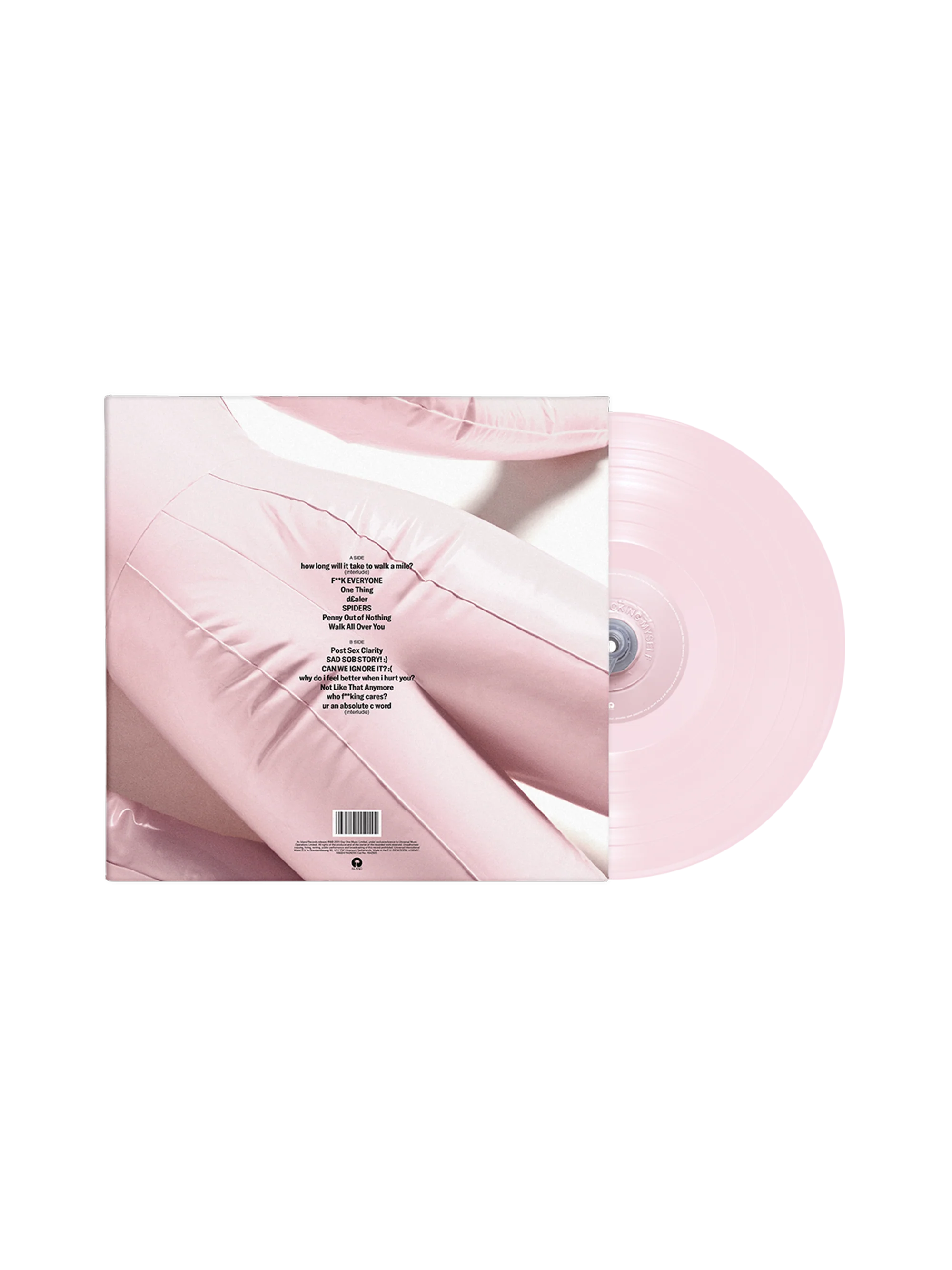 I'm Only F**king Myself: Nude Pink LP [The Basic B*tch Edition] Back