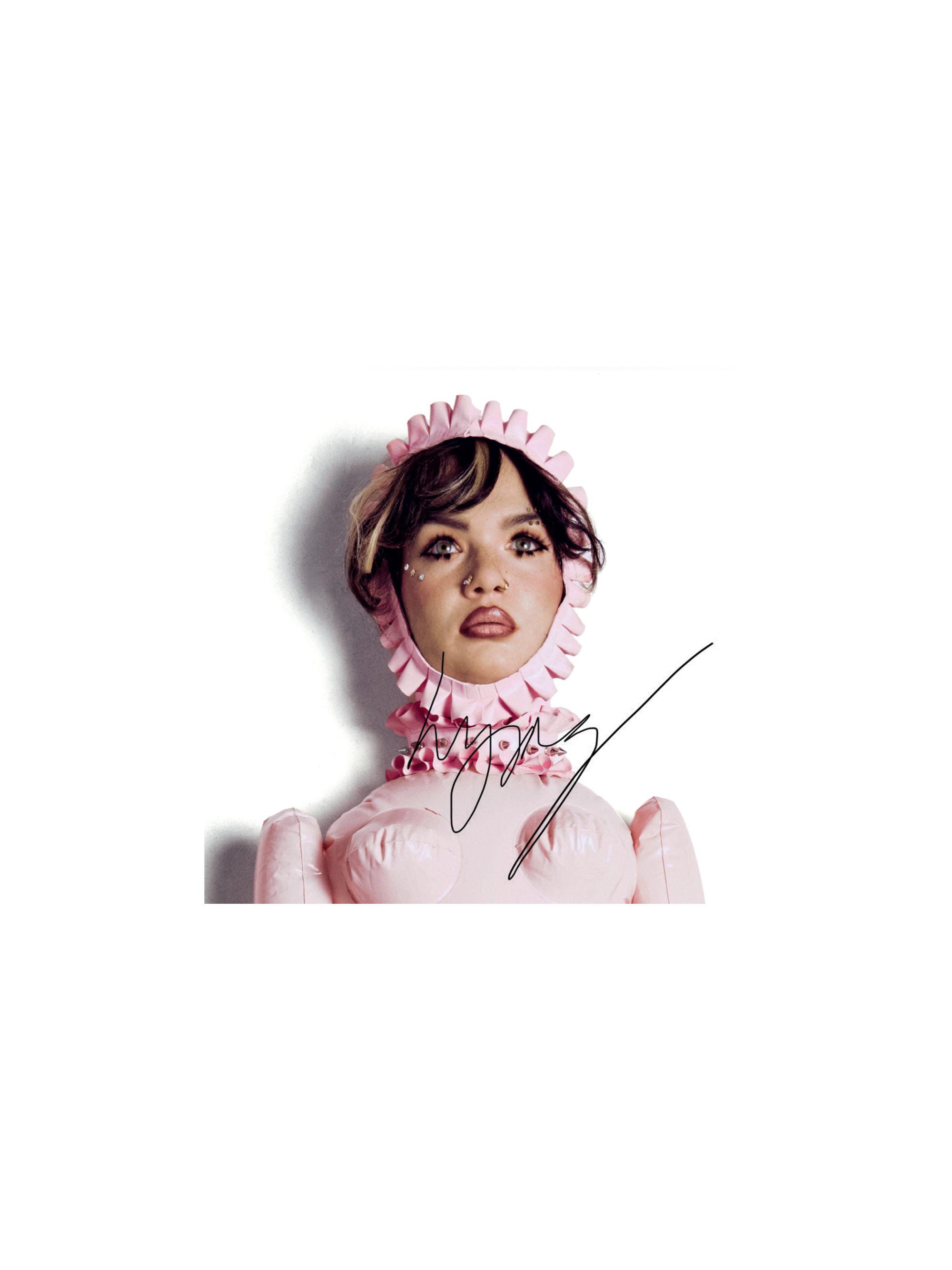 I'm Only F**king Myself: The Basic B*tch Edition (Nude Pink Vinyl LP) + Signed Art Card Insert