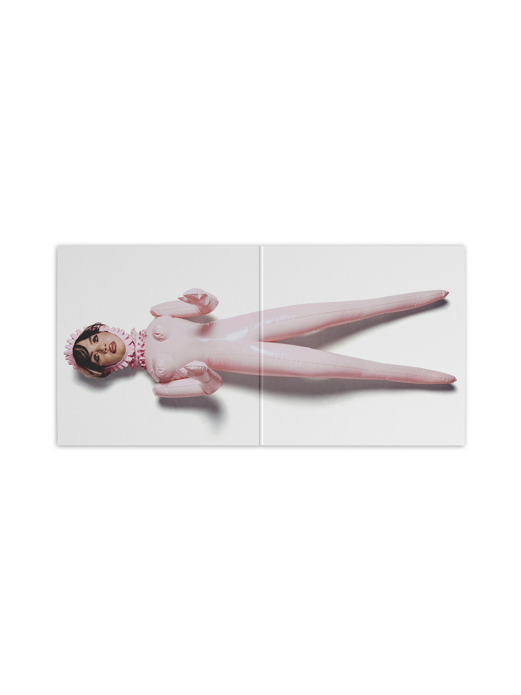 I'm Only F**king Myself: Pink & Black Splatter LP [The "blisters" Edition] Inner Sleeve