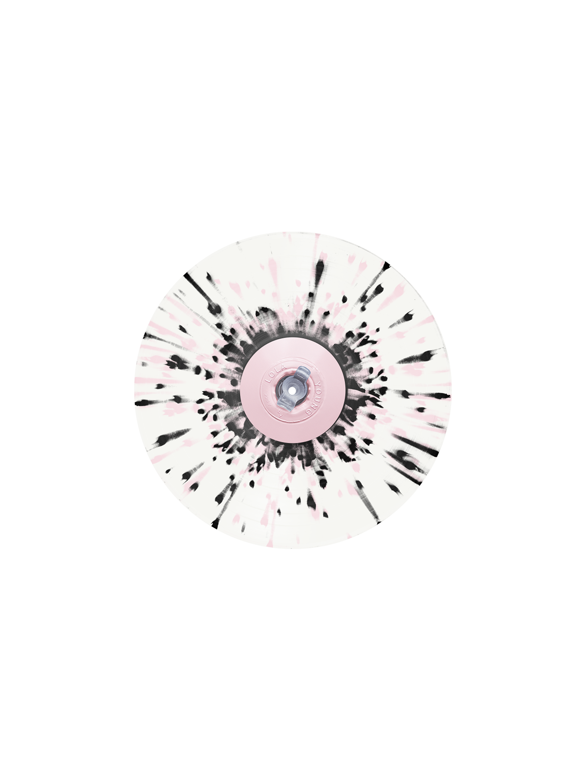 I'm Only F**king Myself: Pink & Black Splatter LP [The "blisters" Edition] Disc